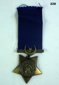 Egyptian Kedive Star medal 1882