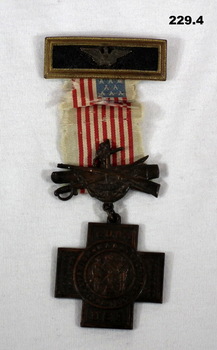 U.S Spanish American War medal 1898 - 1902