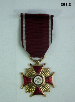 Medal, Polish Golden Cross of merit 1923