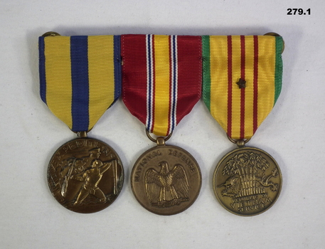 USA set, Navy, Defence, Vietnam medals