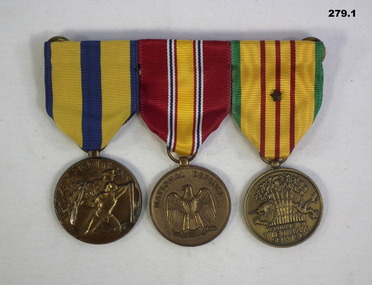 USA set, Navy, Defence, Vietnam medals