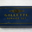 Blue Gillette Razor blade set tin