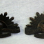 Blackened Epaulette Rising Sun badges