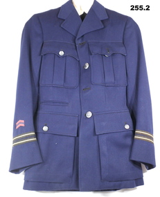 Military Coat Women's, Blue  