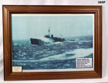 Photo of RAN Corvette WW2