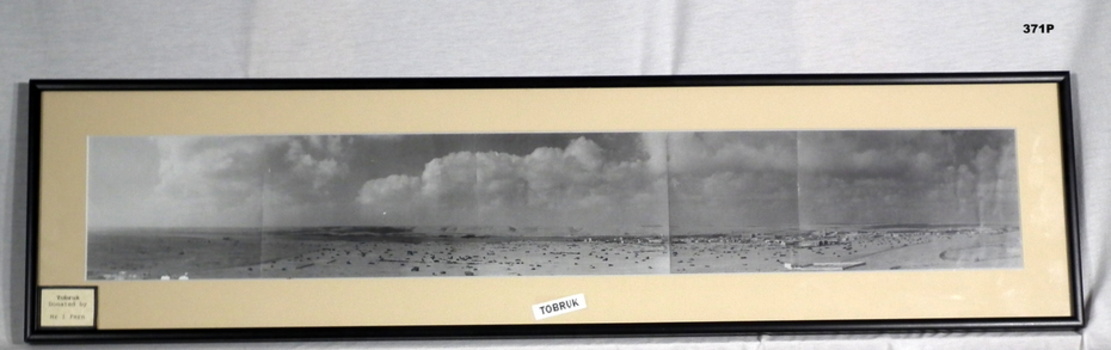 Panorama photo of Tobruk WW2