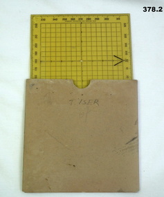 Plastic Protractor square and card cover
