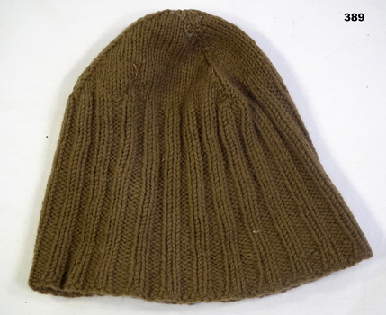 Woollen Kahki beanie military issue