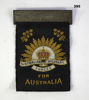 Mothers and Widows badge issued WW1