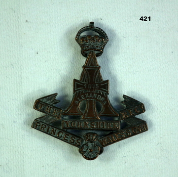 British Army Yorkshire Regt badge