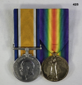 Court mounted medal set AIF WW1