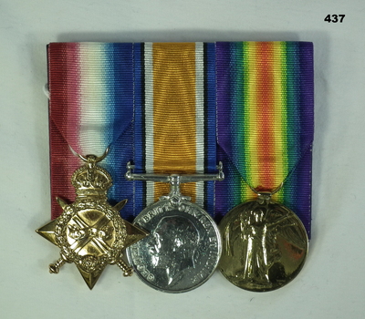 Court mounted medal set AIF Nurse WW1