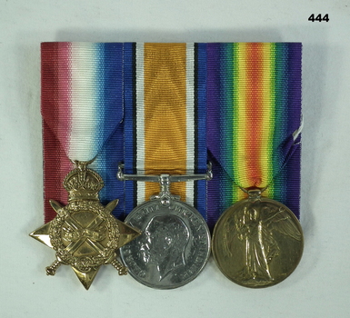 Court mounted medal set AIF WW1