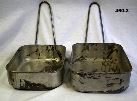 Set of aluminium cooking dixies