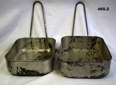 Set of aluminium cooking dixies
