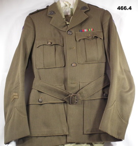 Khaki Army Service dress WW2 era.