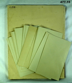 Envelopes and note pads 8th Bn AMF Ballarat