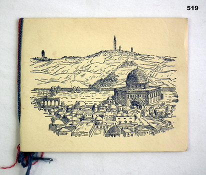 Xmas card from the Middle East WW2