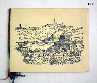 Xmas card from the Middle East WW2