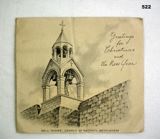 Australian Comforts Xmas card WW2