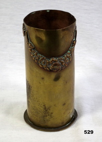 Trench art vase from WW1