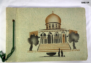 Photograph album with material from the Middle East