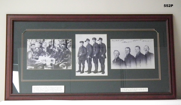 Photograph 38th Battalion officers 