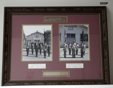 Framed photograph of "Colours in Bendigo".
