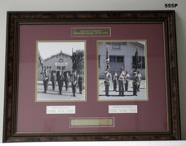 Framed photograph of "Colours in Bendigo".