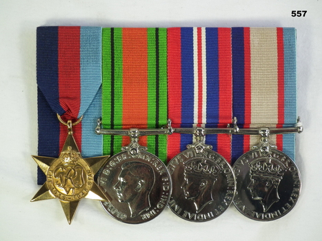 Court mounted medal set AIFWW2