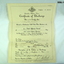 Certificate of discharge from the Army WW2