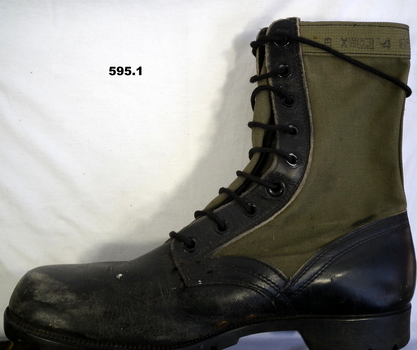 American high sided military boots