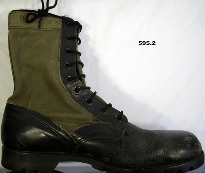 American high sided military boots