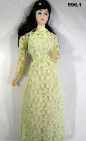 South Vietnamese doll in traditional dress