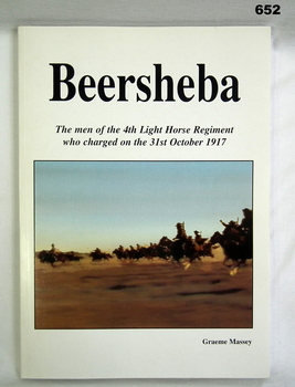 Book re the battle of Beersheba