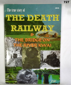 Book referencing the bridge on the river kwai