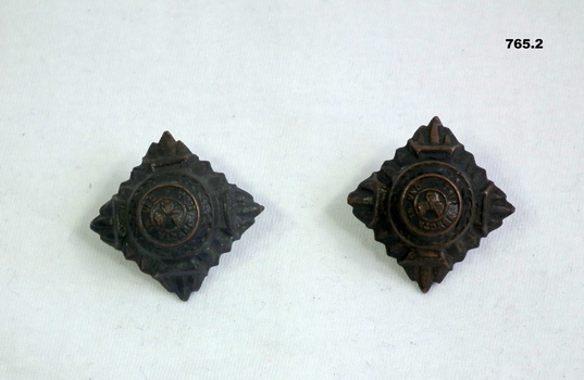 Officers shoulder rank badges