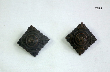 Officers shoulder rank badges