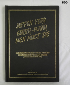 Book regarding the submissions to the United Nations