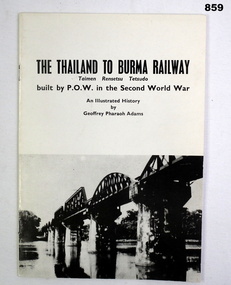 Book about the Thailand to Burma railway