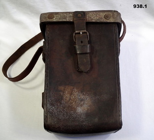 .303 leather Vickers machine gun pouches