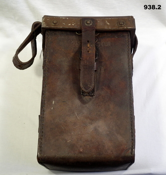 .303 leather Vickers machine gun pouches