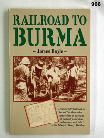 Book about the Railroad to Burma