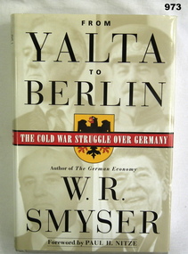 book about the Cold War struggle over Germany