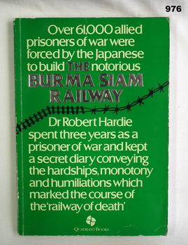 Book about the Burma Siam Railway