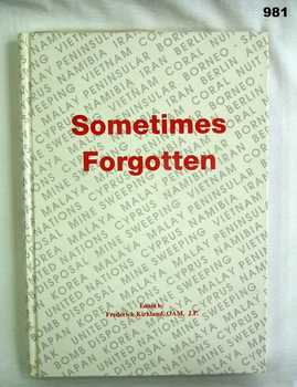 Book edited by Frederick Kirkland OAM