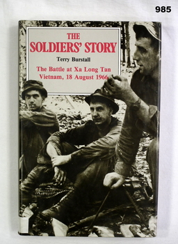 Book about the battle at Xa Long Tan  