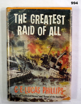Book by C E Lucas Phillips