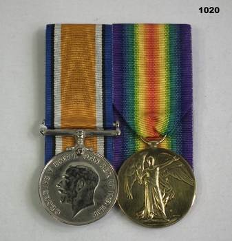 Court mounted medal set AIF WW1