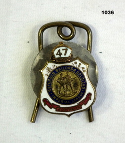 RSL badge with membership year 1947